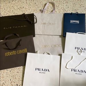 Lot of 8 designer bags